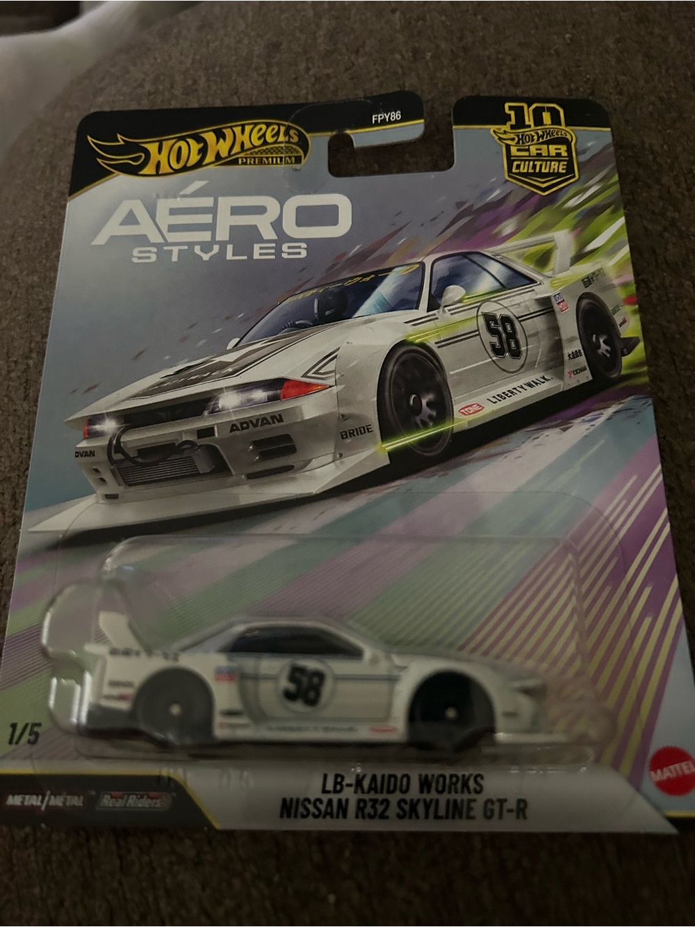 Hot Wheels Aero Style Nissan Skyline